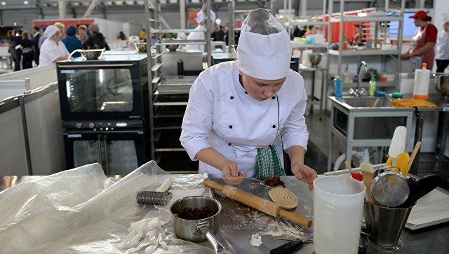 Участница чемпионата рабочих профессий WorldSkills. Архивное фото