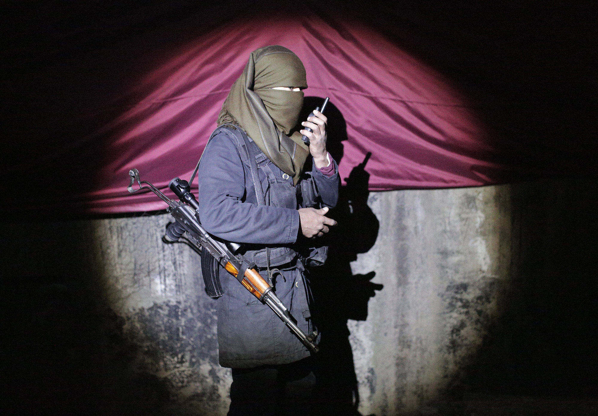 Женщина, наводящая ужас на джихадистов, посетила Евле
