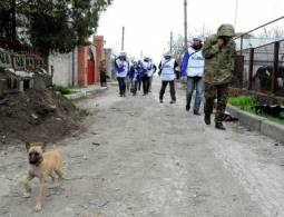 Власти: в мариупольском поселке Широкино не осталось уцелевших домов