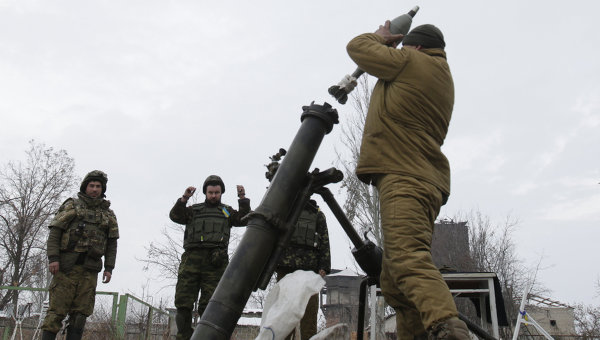 ВС Украины начали обстреливать поселок Зайцево в ДНР