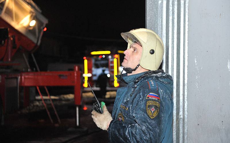 При пожаре в Новозыбкове пострадал человек