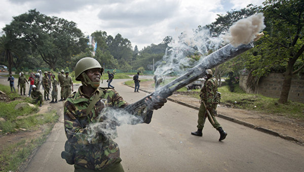 В Кении задержаны пятнадцать человек в ходе акции за роспуск избиркома