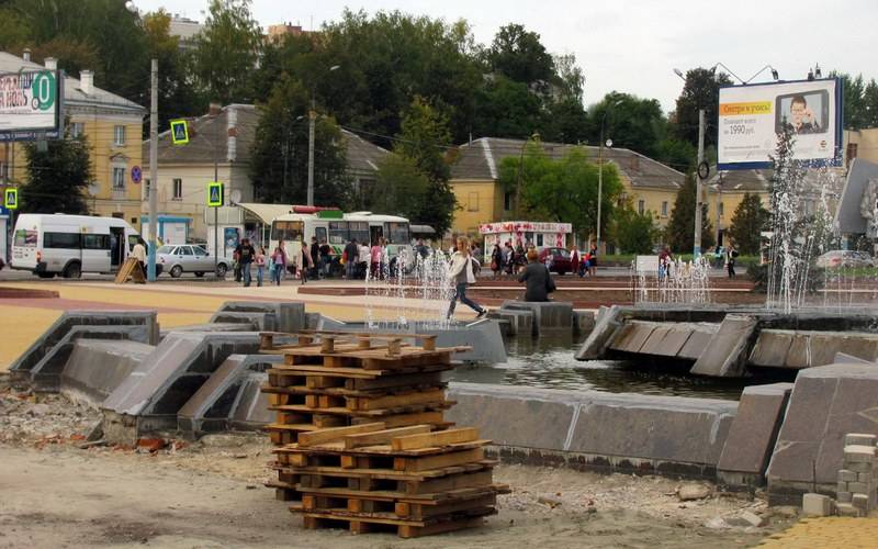 В Брянске на Набережной планируют реконструировать фонтан и сделать смотровую площадку