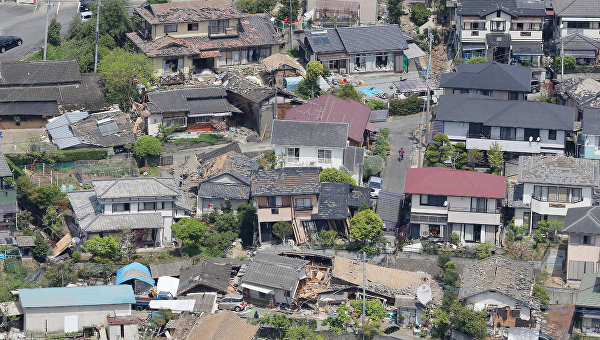 В 92 местах японской префектуры Кумамото выявлена опасность оползней