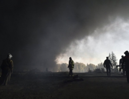 На Украине завершили расследование пожара на нефтебазе "БРСМ" под Киевом