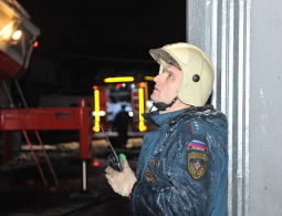 На территории «Навлинского завода «Промсвязь» вспыхнул пожар