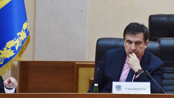 Саакашвили назвал обыск в обладминистрации 