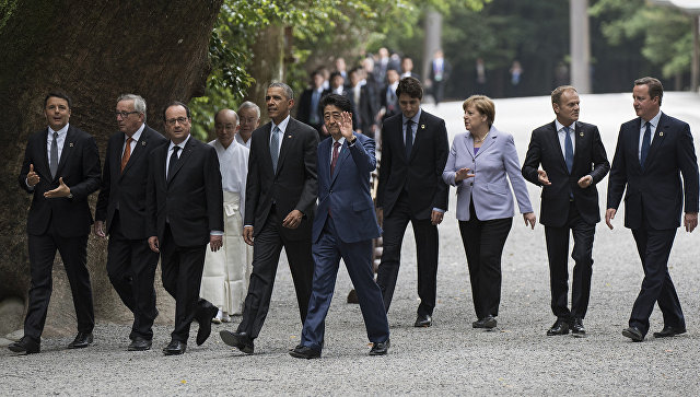 Лидеры G7 договорились о сотрудничестве в борьбе с терроризмом