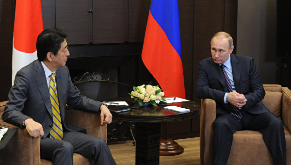 Абэ проинформировал партнеров по G7 об итогах встречи с Путиным в Сочи