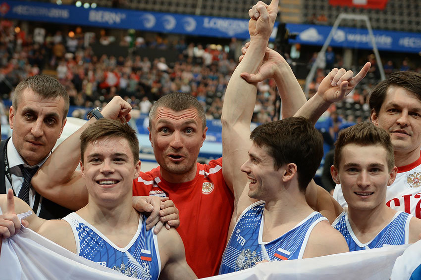 Российские гимнасты завоевали 