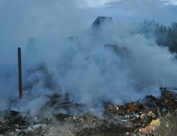 Мэр Львова считает, что пожар на свалке мог произойти из-за поджога