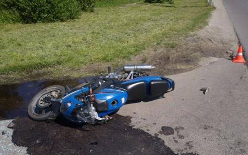В Брянске с начала года произошло десять аварий с участием мотоциклистов