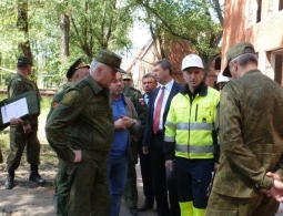 Командующий Западного военного округа проверил, как обживается в Клинцах новая часть