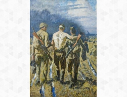Брянцы смогут познакомиться с новыми картинами братьев Ткачевых о войне