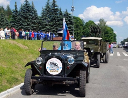 Участники патриотического автопробега «Дорогами памяти» добрались до Брянска