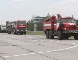 Военные ЦВО огнем "Метеоритов" сбили лесной пожар в Сибири