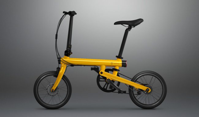 Xiaomi представила складной электровелосипед Mi Qicycle