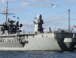 Корабль ВМС США USS Mount Whitney прибыл в Клайпеду