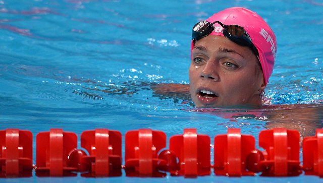 Ефимова прошла в финал Олимпиады в плавании на 100 метров брассом