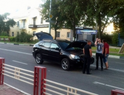 В Брянске на Дуки столкнулись 4 автомобиля