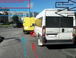 Два пассажирки маршрутки пострадали в ДТП