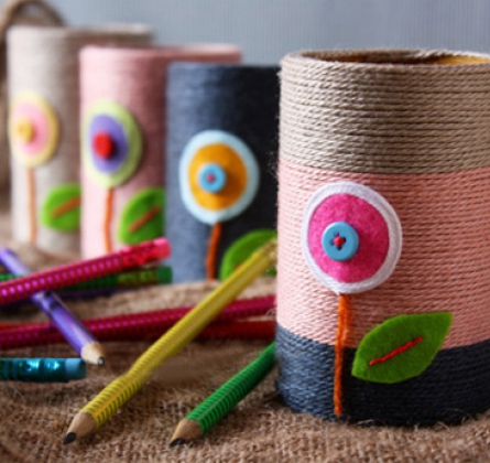 Мастер-класс "Веселый стаканчик"