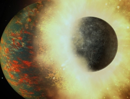 Ученые: жизнь на Земле обязана своим появлением планетарному столкновению