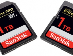 SanDisk показала первую в мире SD-карту объемом 1 ТБ