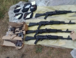 В Брянской области задержали перевозчиков оружия