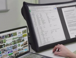 SPUD – необычный 24-дюймовый складной монитор