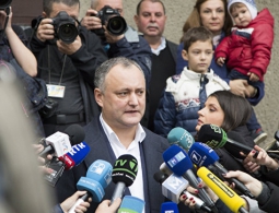Додон объявил о своей победе на выборах президента Молдавии