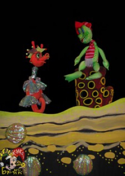 Лягушонок и море