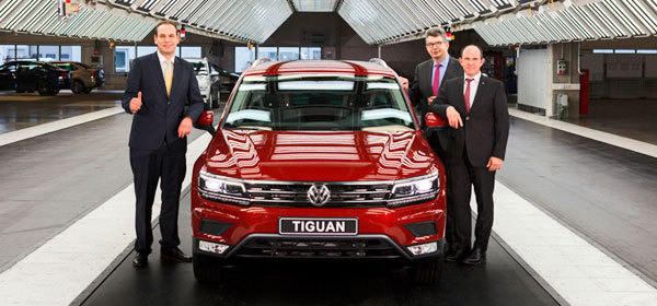 В России началось производство нового Volkswagen Tiguan