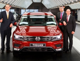 В России началось производство нового Volkswagen Tiguan