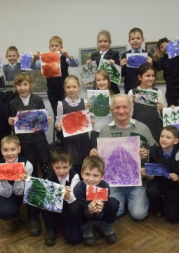 Мастер-класс по монотипии под руководством А.И. Поддубного