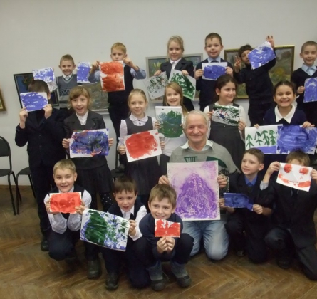 Мастер-класс по монотипии под руководством А.И. Поддубного