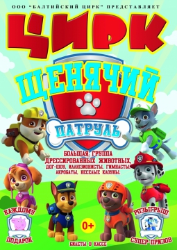 Цирк ЩЕНЯЧИЙ ПАТРУЛЬ | 11 февраля 2017