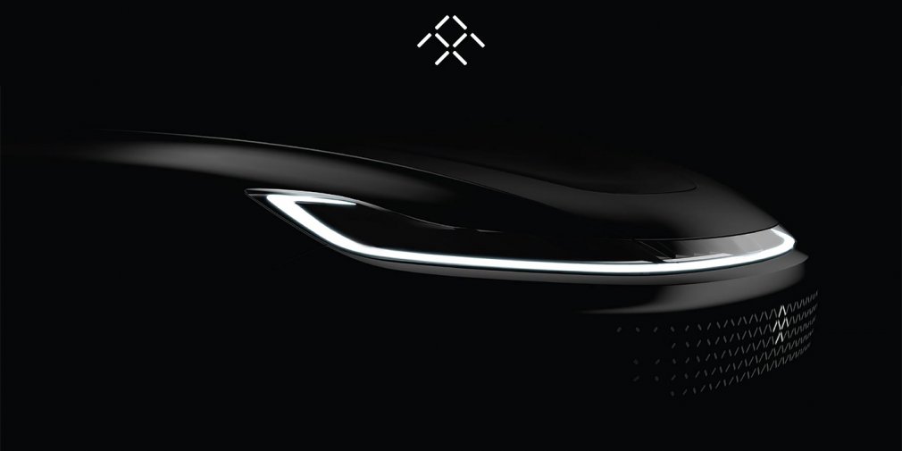 Faraday Future опубликовал первое изображение конкурента Tesla Model X