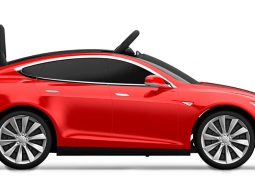 Tesla представила электрокар для детей
