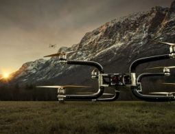 Новый норвежский дрон способен с лёгкостью транспортировать людей