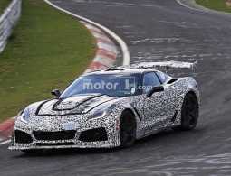 Самый экстремальный Chevrolet Corvette испытали на Нюрбургринге