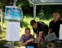 Соревнования "День радио" в Радице-Крыловке