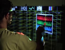 Из тумана создали гибкий дисплей дополненной реальности