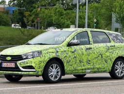 Универсал Lada Vesta заметили на тестах в Европе