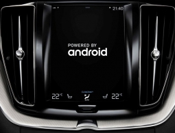 Будущие автомобили Volvo получат мультимедийные комплексы на базе Android