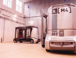 #видео | Российский беспилотный электроавтобус «Матрёшка» тестируют на дорогах Сочи