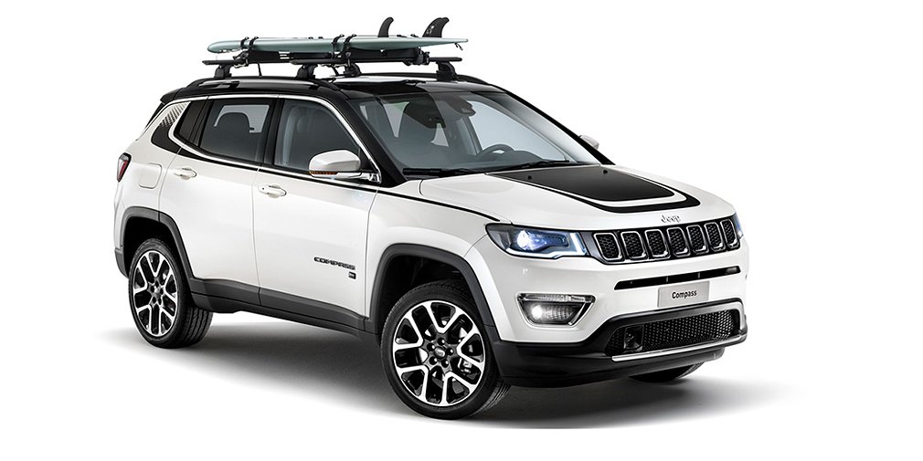 Jeep Compass подготовили для любителей экстремального спорта