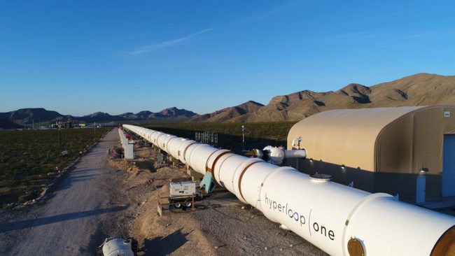 Hyperloop One представила план застройки Европы скоростными магистралями