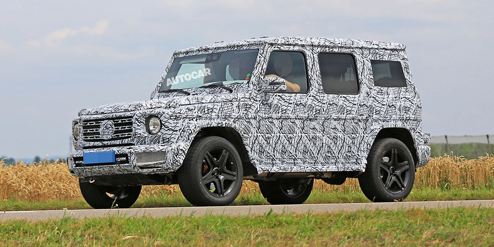 Новый Mercedes-Benz G-Class впервые показали на видео