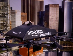 Новый патент Amazon: башня-парковка для дронов